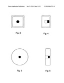 Fiducial marker and method for gamma guided stereotactic localization diagram and image