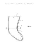 Flexion enhancement member for prosthetic or orthotic liner or sleeve and associated methods diagram and image