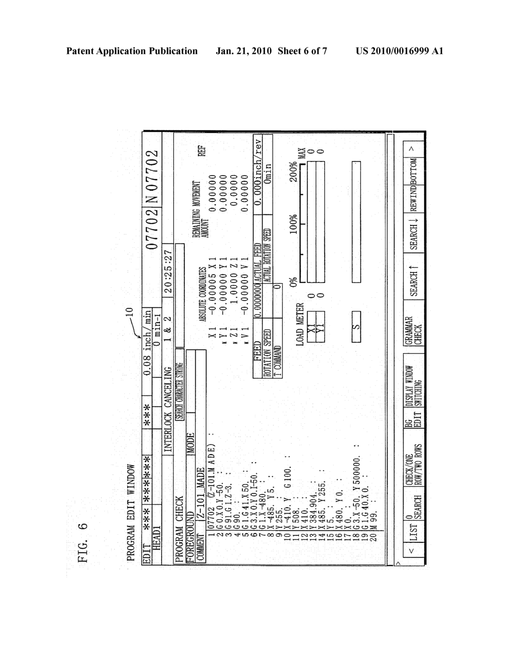 MACHINING PROGRAM CHECKING APPARATUS - diagram, schematic, and image 07