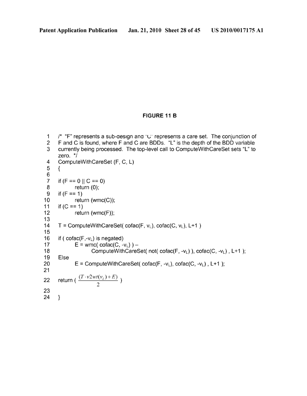 METHOD AND APPARATUS FOR DISTINGUISHING COMBINATIONAL DESIGNS - diagram, schematic, and image 29