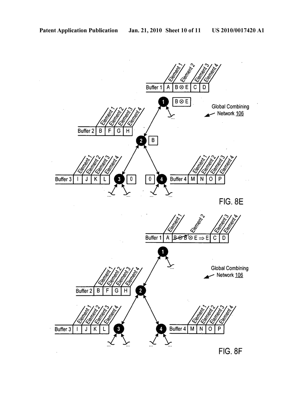 Performing An All-To-All Data Exchange On A Plurality Of Data Buffers By Performing Swap Operations - diagram, schematic, and image 11