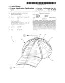 Headwear cooling system and associated method diagram and image