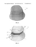 Headwear with Interwoven Gripping Fibers diagram and image