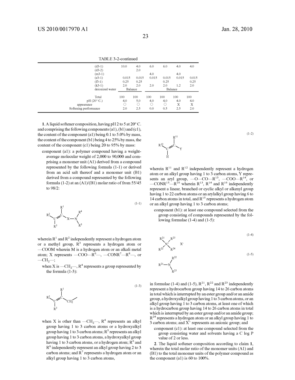 LIQUID SOFTENER COMPOSITION OR TRANSPARENT OR SEMITRANSPARENT LIQUID SOFTENER COMPOSITION - diagram, schematic, and image 24