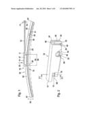 WIPER LEVER COMPRISING A WIPER ARM AND A WIPER BLADE WHICH IS CONNECTED TO THE SAME IN AN ARTICULATED MANNER, FOR CLEANING WINDOWS, ESPECIALLY WINDOWS PERTAINING TO MOTOR VEHICLES diagram and image