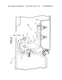 VEHICULAR CHECKER-EQUIPPED DOOR HINGE DEVICE diagram and image