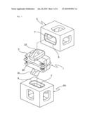 Automatic binding device for a container diagram and image