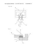 Automatic binding device for a container diagram and image