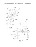 Pleat-forming drapery clip ring diagram and image