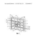 SEGMENTED GRAPHIC DISPLAY FOR A SECTIONAL OVERHEAD GARAGE DOOR diagram and image