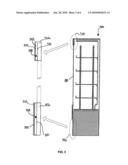 COOLER MERCHANDISER WITH CUSTOMIZABLE GRAPHICS diagram and image