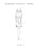 RATCHET SCREWDRIVER WITH AN ACCELERATING STRUCTURE diagram and image