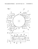 Rotary Printing Press and Method for Adjusting a Cylinder Thereof diagram and image