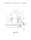 ROWING BOAT FOOT SUPPORT ASSEMBLY diagram and image