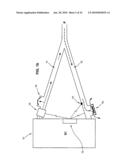 Breathing assistance device comprising a gas regulating valve and associated breathing assistance method diagram and image