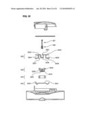 Breathing assistance device comprising a gas regulating valve and associated breathing assistance method diagram and image