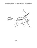 Method and Apparatus for a Multi-Use Cosmetic Application Guard and/or Stencil diagram and image