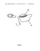 Method and Apparatus for a Multi-Use Cosmetic Application Guard and/or Stencil diagram and image