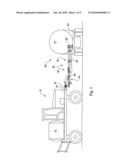 Arm Arrangement For Supporting Coupler Section Carried At End Of Nurse Vehicle Fluid Transfer Conduit diagram and image