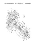 Arm Arrangement For Supporting Coupler Section Carried At End Of Nurse Vehicle Fluid Transfer Conduit diagram and image