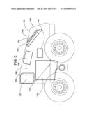 Cooling system packaging arrangement for a machine diagram and image