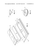 SUBSTANTIALLY TRANSPARENT CABLE PROTECTOR AND CABLE PROTECTION SYSTEM diagram and image