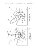 Structure for protectively supporting an element that extends between relatively movable components diagram and image