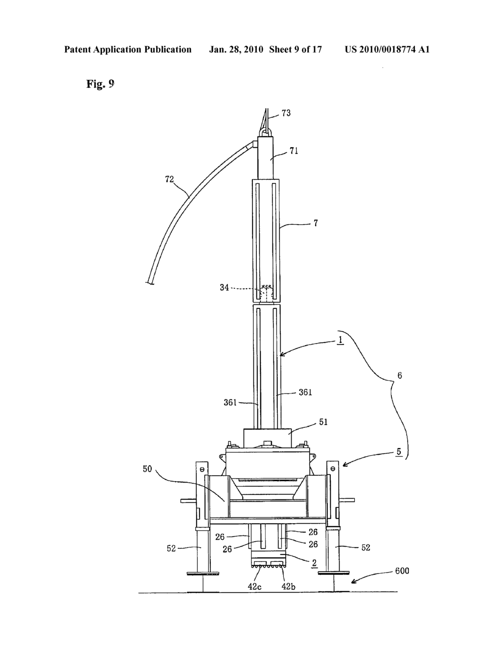 EXCAVATOR APPARATUS FOR UNDERGROUND EXCAVATION - diagram, schematic, and image 10