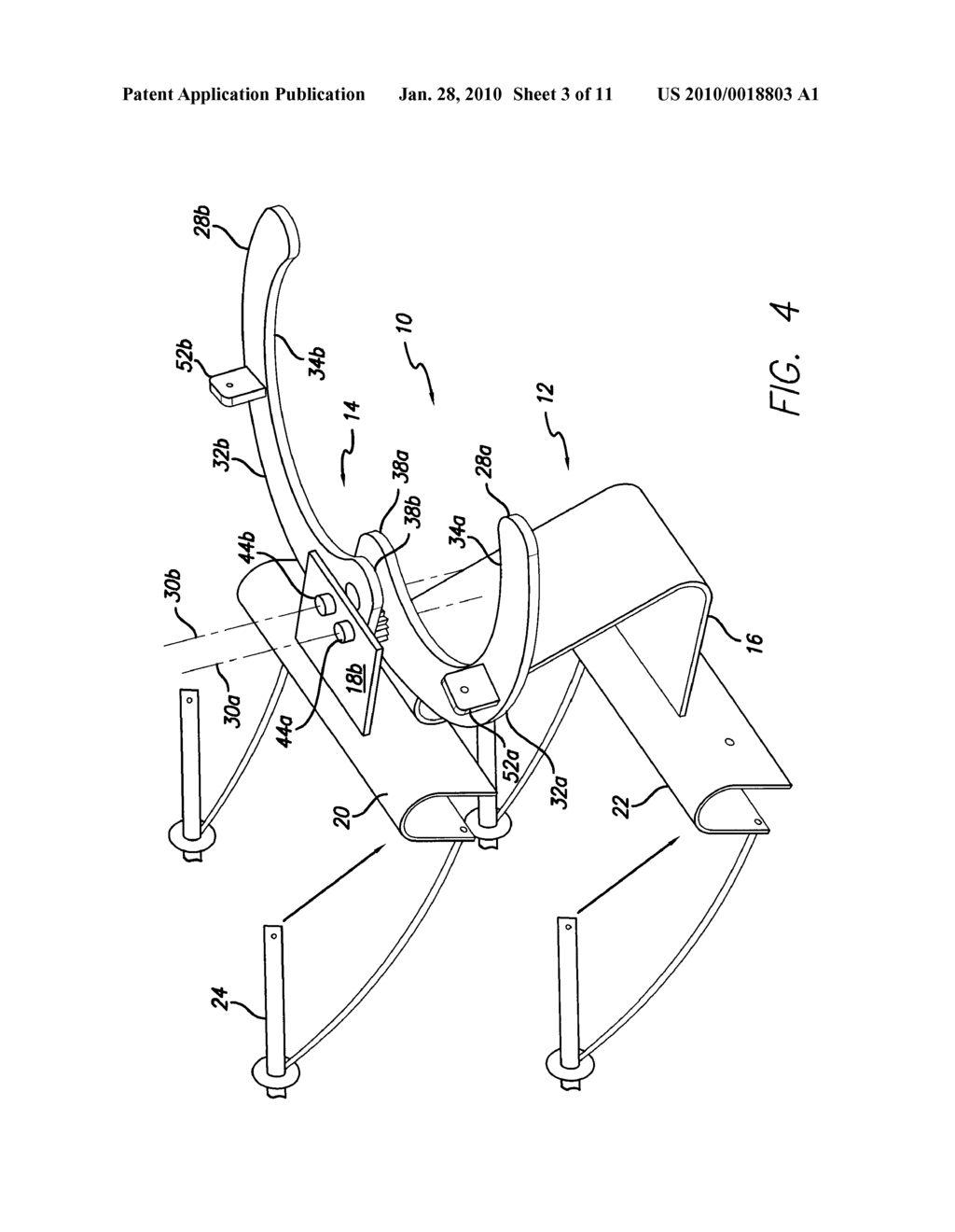 Ladder Safety Apparatus and Method - diagram, schematic, and image 04