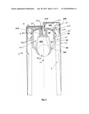 ANTI-REFILLLING DEVICE FOR THE NECK OF A CONTAINER, TYPICALLY A BOTTLE, AND A COMPOSITE STOPPER CAP INCLUDING SAID DEVICE diagram and image