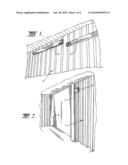 CONTAINER LINER REFLECTIVE ON BOTH SIDES AND SPACED FROM CONTAINER WALL diagram and image