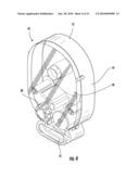 UNIVERSAL DISPENSER FOR SAFETY PROTECTION DEVICES, PACKAGING FOR USE THEREWITH, AND METHOD OF DISPENSING diagram and image