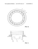 PLASTIC CLOSING DEVICE COMPRISING A CUTTING COLLAR diagram and image