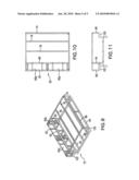 Organizer for tailgating activities diagram and image