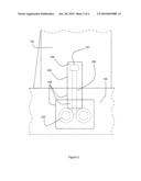 A Door for opening and closing a door aperture in an aircraft diagram and image