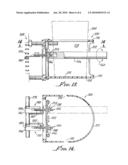 BEVERAGE SUPPORT WITH ADJUSTABLE GRILL ATTACHMENT HOOKS diagram and image