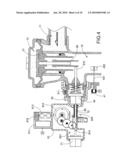 Motorized automate/manual push button system diagram and image