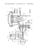 Motorized automate/manual push button system diagram and image