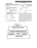 ORGANIC THIN FILM TRANSISTOR AND ORGANIC THIN FILM LIGHT EMITTING TRANSISTOR diagram and image