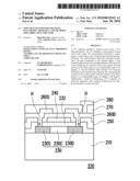 THIN FILM TRANSISTOR SUBSTRATE, ELECTRONIC APPARATUS, AND METHODS FOR FABRICATING THE SAME diagram and image