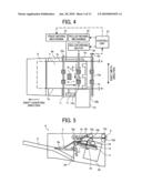 Sheet post-processing device and image forming system diagram and image