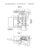 Sheet post-processing device and image forming system diagram and image