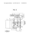 Sheet post-processing device and image forming system diagram and image