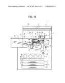 Sheet post-processing device and image forming system diagram and image