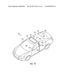 Motor Vehicle Having a Sunroof System with a Contoured Draintube diagram and image