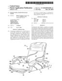 Buoyant Pool Chair with Sealed Frame diagram and image