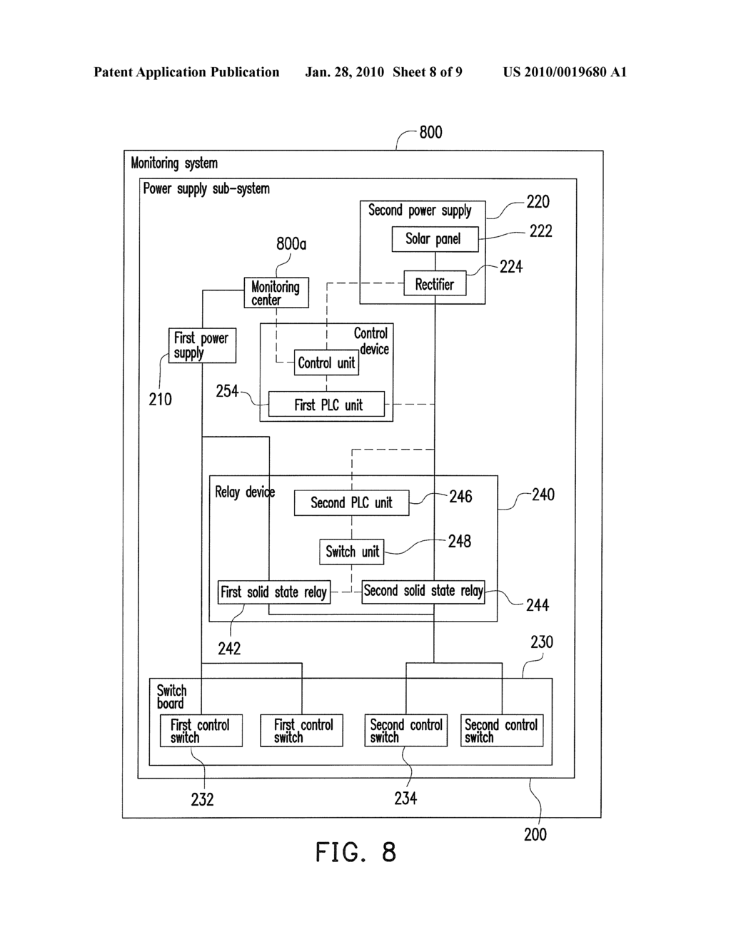 POWER SUPPLY SYSTEM, WIRELESS COMMUNICATION SYSTEM AND ILLUMINATION SYSTEM - diagram, schematic, and image 09