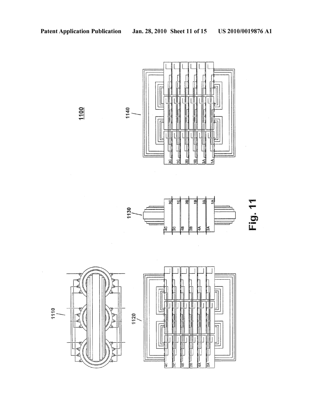 TRANSIENT VOLTAGE AND HARMONIC CURRENTS QUASHING (THQ) TRANSFORMERS, TRANSFORMER WINDING TOPOLOGY, AND METHOD OF MAKING THE SAME - diagram, schematic, and image 12