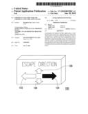 EMERGENCY EXIT INDICATOR AND EMERGENCY EXIT INDICATING SYSTEM diagram and image