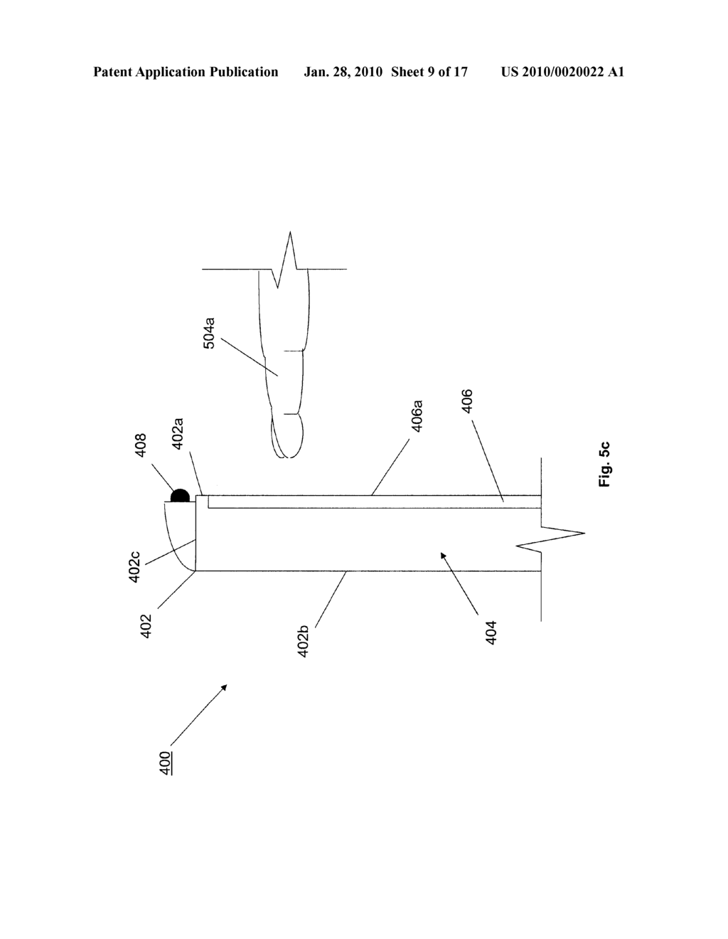 Visual Feedback System For Touch Input Devices - diagram, schematic, and image 10